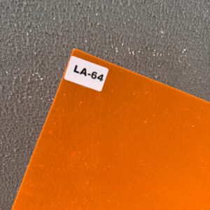 Chapa Acrílico Cor Laranja Translucido cod: 64 / 50cm X 40cm X 2mm