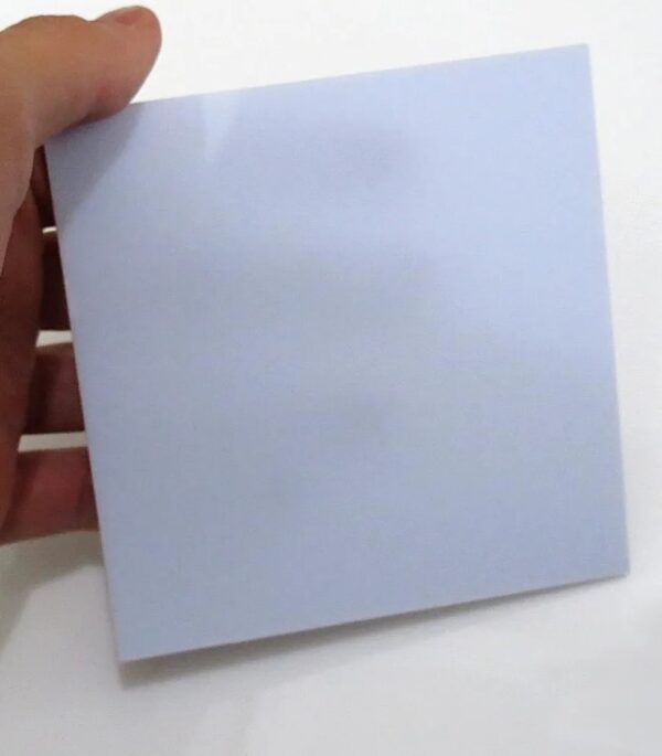 Chapa Ps Poliestireno Branco Leitoso 50cm X 50cm X 4mm