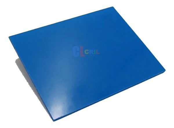 2 Chapas Psai Azul Claro  Similar Ao Acrilico 1mt X 50cm X 1mm