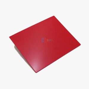 2 Chapas Psai Vermelho Similar Ao Acrilico 1mt X 50cm X 1mm