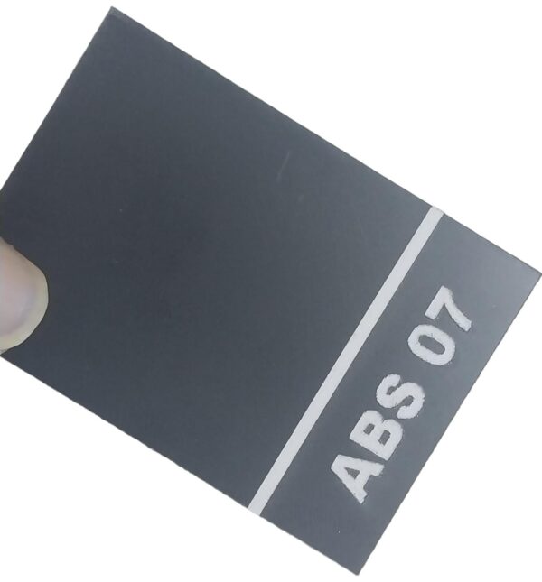 Chapa Abs Dupla Camada Preto/branco 60cmx40cmx 1.3 COD:07