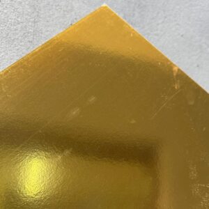 Chapa Mdf Dourado 3mm Placa 60cm X 40cm 1 Face
