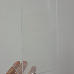Kit 15 Display em acrílico cristal 10cm x 15cm x 2mm
