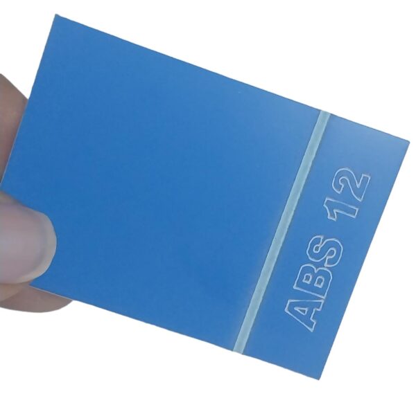 Chapa Abs Dupla Camada Azul Claro /branco 60cmx40cmx 1.3 COD: 12