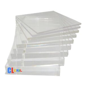 Chapa Acrílico Cristal 50cm X 50cm X 3mm Para Corte A Laser
